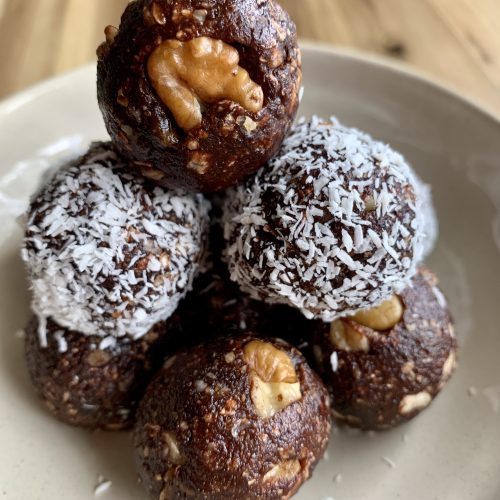 Choco kokos bliss balls